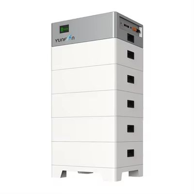 51.2V 300Ah 400Ah आवासीय लिथियम आयन बैटरी 15KWH स्टैक्ड बैटरी पैक ऑल इन वन