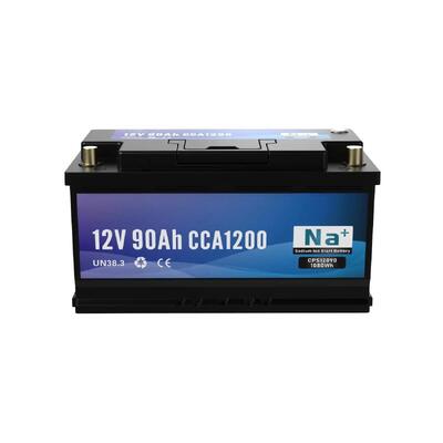 गुणवत्ता 12V 90Ah सोडियम आयन स्टार्टिंग बैटरी 1200CCA ब्लूटूथ मैक्सिमम पावर लिथियम बैटरी हेवी ड्यूटी ट्रकों बड़े मरीन और बैकअप जनरेटर के लिए फैक्टरी